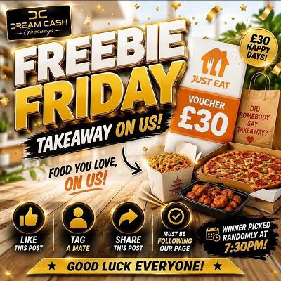 Win a £30 Just Eat Voucher