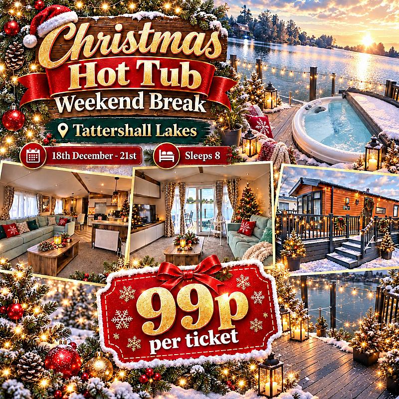 Tattershall Lakes Christmas Hot Tub Break