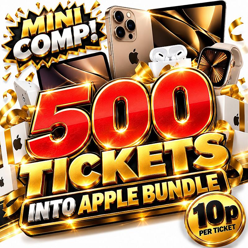 Mini Comp! Win 500 Tickets Into Apple BundleCompetition 