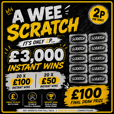 A Wee Scratch - ONLY 2P A GO! (Autodraw)