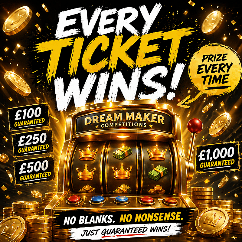 EVERY TICKET WINS