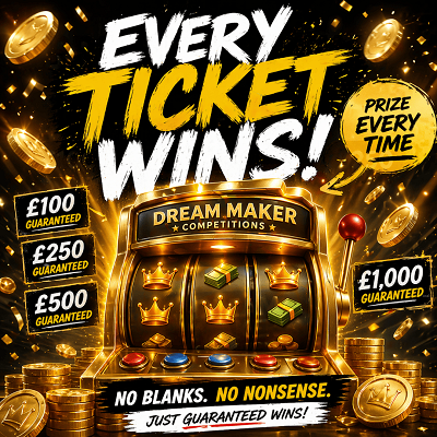 EVERY TICKET WINS