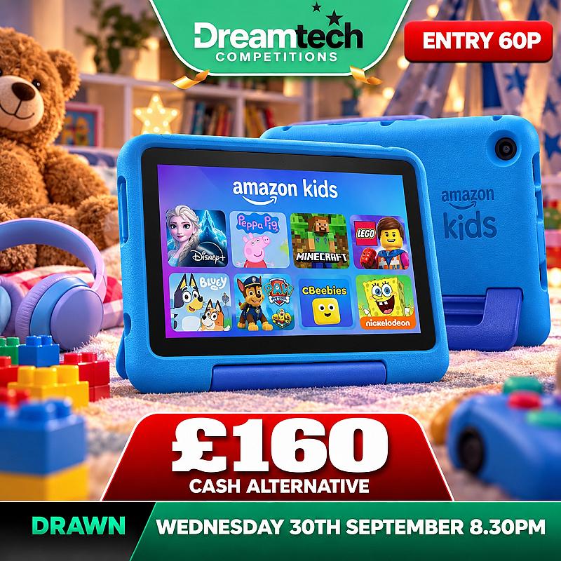 WIN an Amazon Kids HD8 Fire Tablet