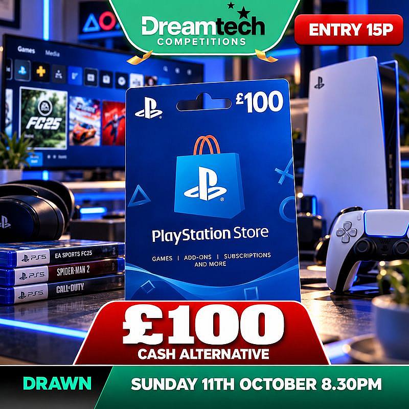 WIN a £100 Playstore Voucher