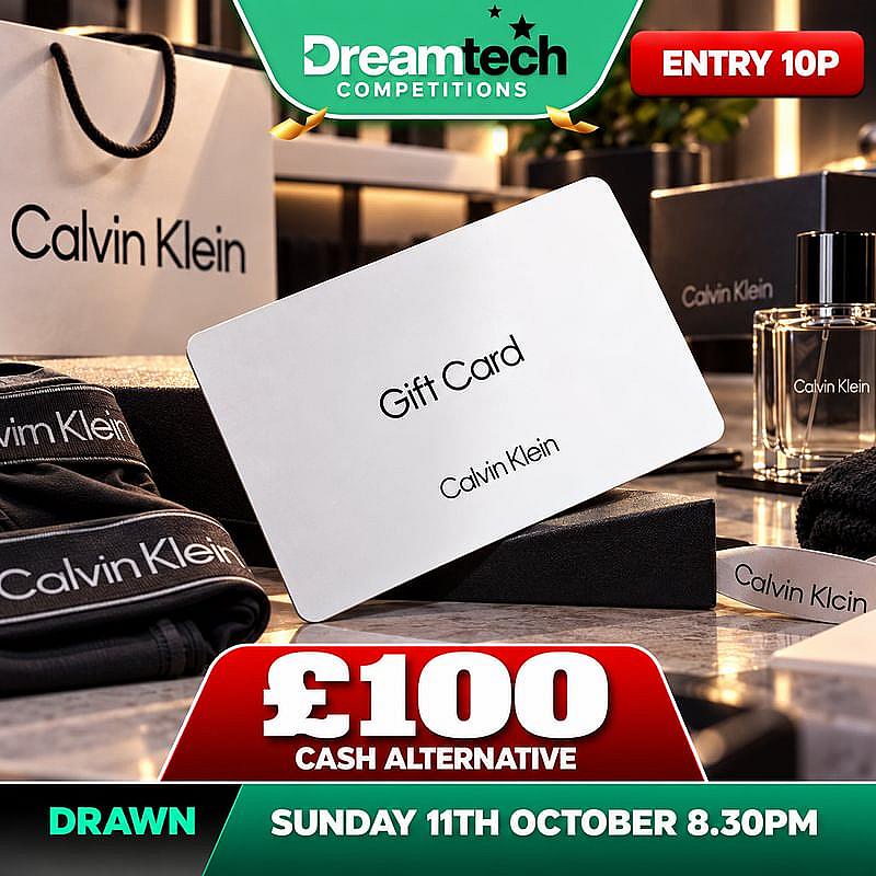 WIN a £100 Calvin Klein Gift Voucher
