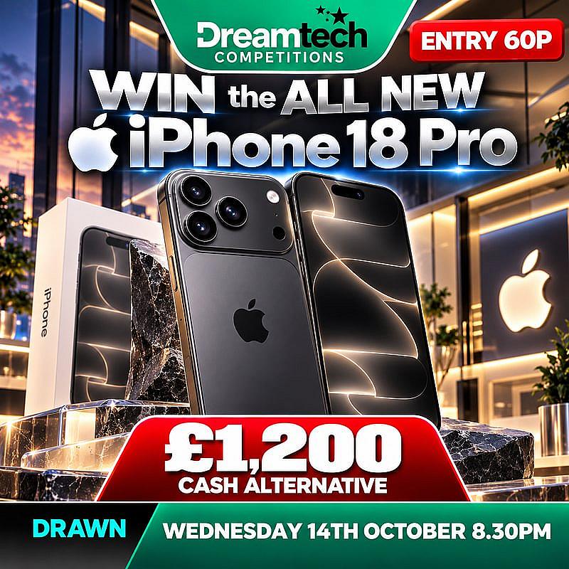 WIN The All New Apple iPhone 18 Pro
