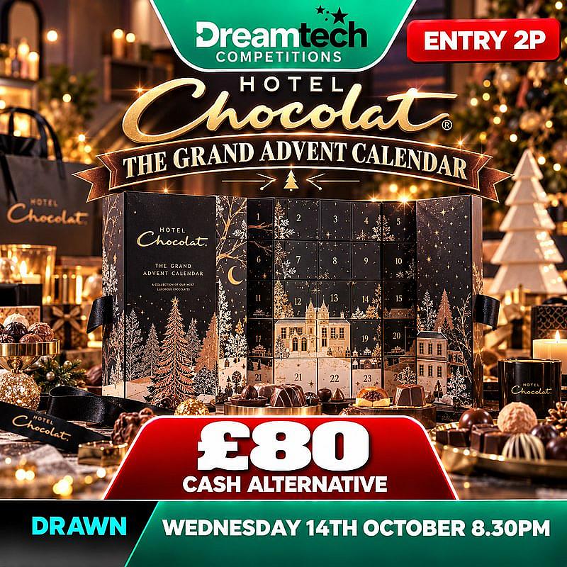 WIN a "The Grand Advent Calender" From Hotel Chocolat
