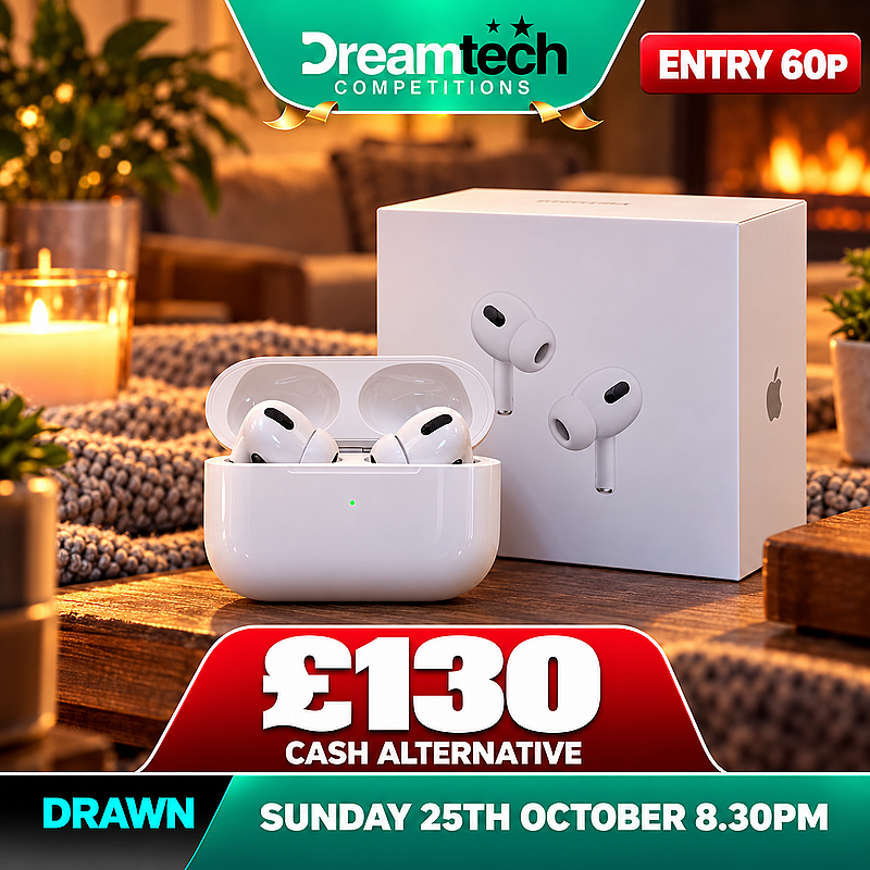 WIN a Pair of Apple Air Pods 5 with Wireless Charging Case