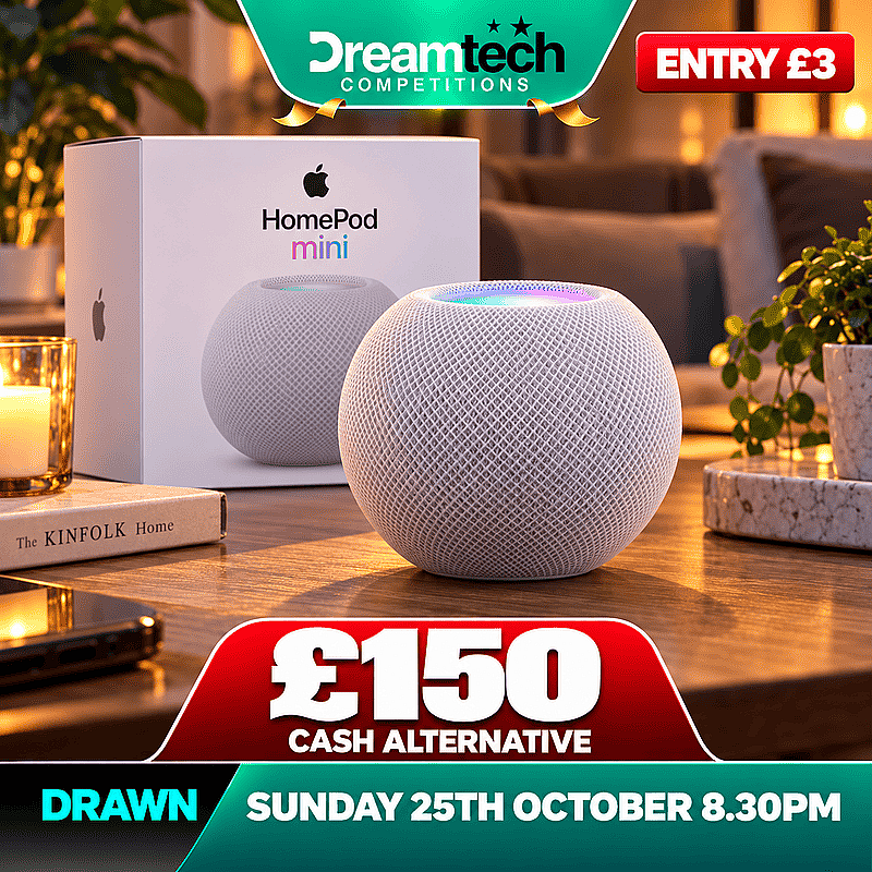 99 TICKETS: WIN an Apple Homepod Mini