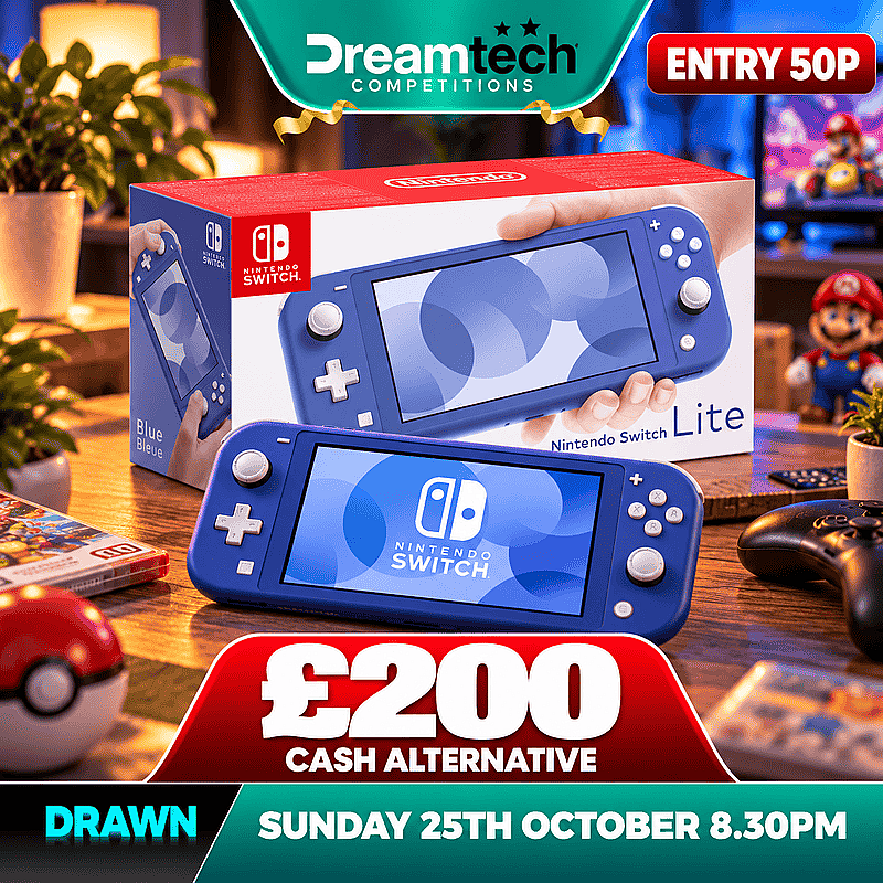 WIN a Nintendo Switch Lite