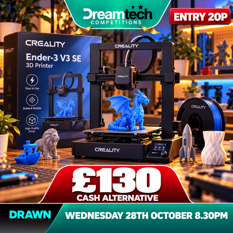 WIN an Ender-3 V3 SE 3D Printer