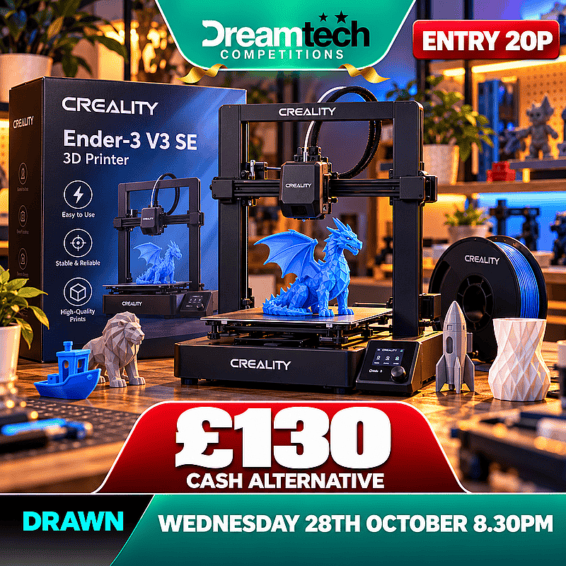 WIN an Ender-3 V3 SE 3D Printer