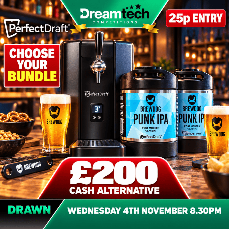 WIN a Perfect Draft Bundle with 2 x Kegs of your Choice