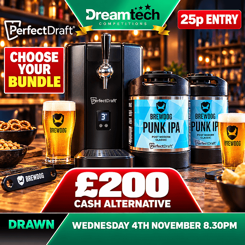 WIN a Perfect Draft Bundle with 2 x Kegs of your Choice