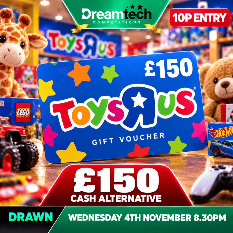 WIN a £150 Toys'R'Us Voucher