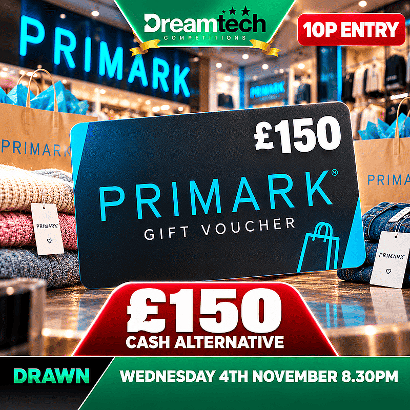 WIN a £150 Primark Voucher