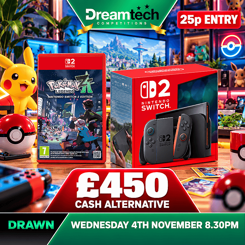 WIN a Nintendo Switch 2 Pokemon Legends Bundle