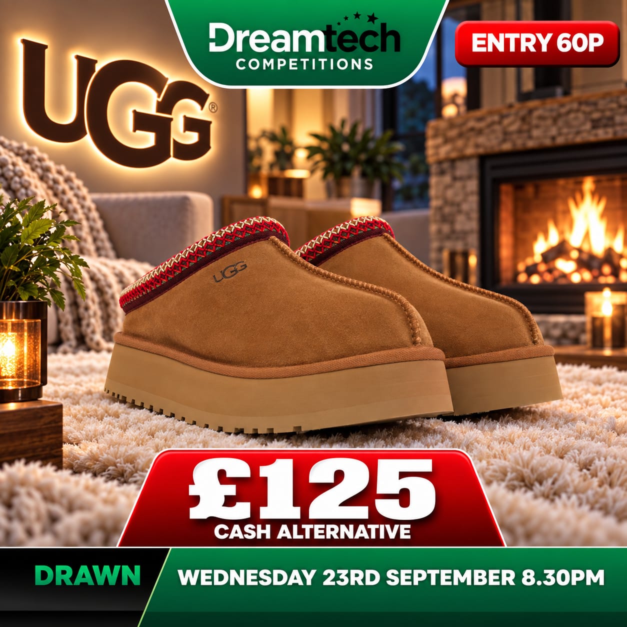 WIN a Paif of UGG Taz 2 Slippers