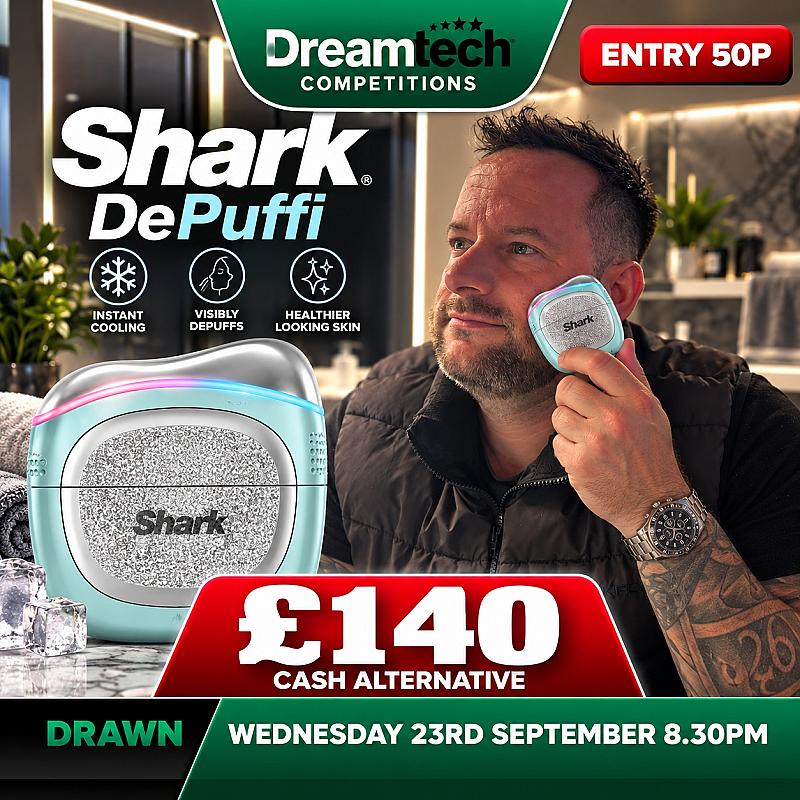 WIN a Shark Ninja DePuffi