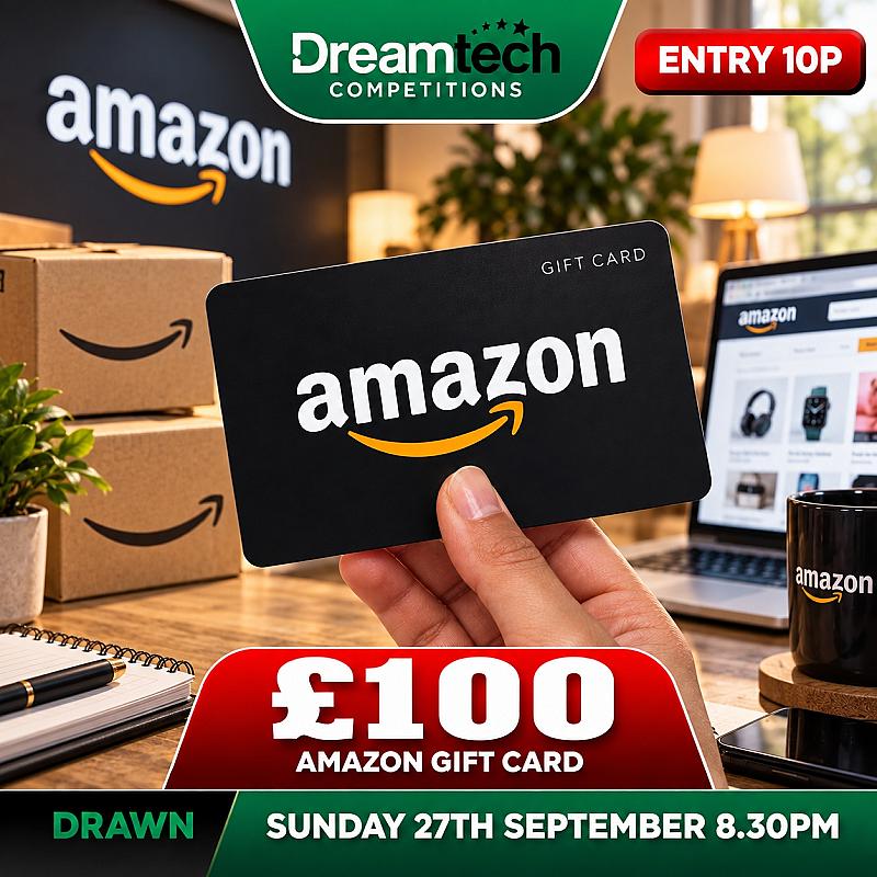 WIN a £100 Amazon Gift Card