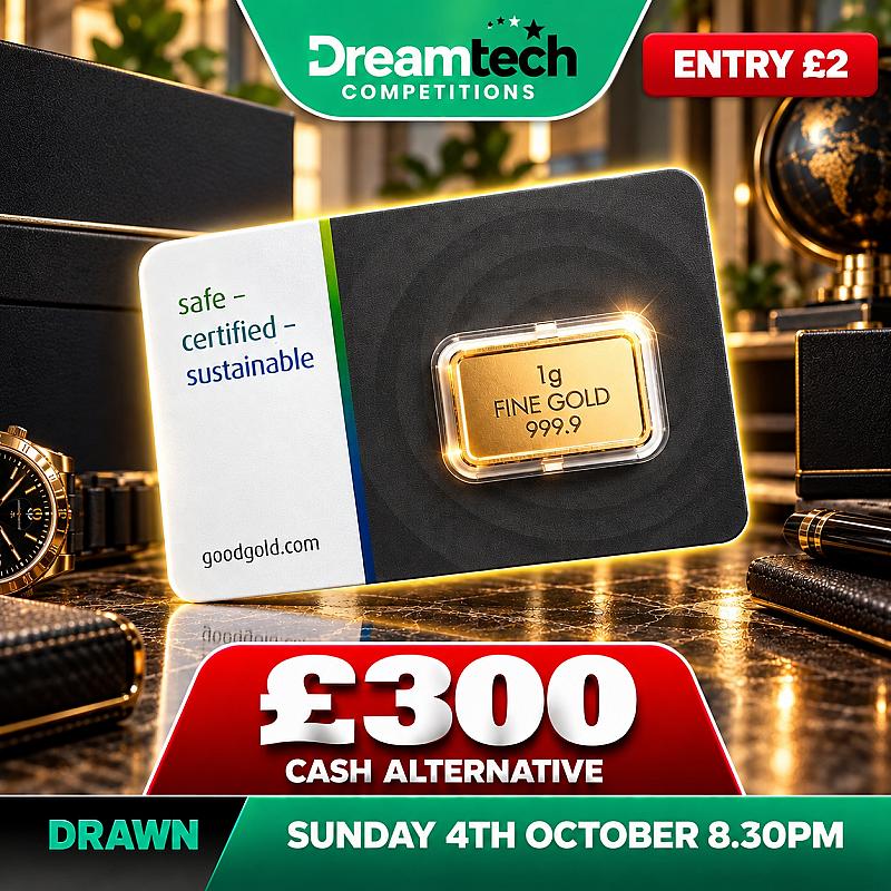 WIN a 2.5 Umicore Gold Bar