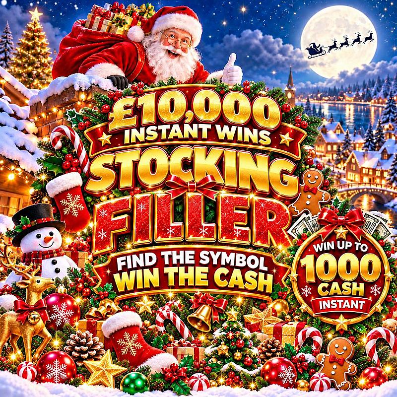 🎄💰 CHRISTMAS CASH BONANZA £10,000 IN INSTANT WINS + £300 END PRIZE💰🎅