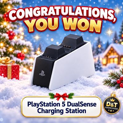 PS5 Dual Controller Charging Station