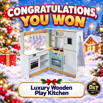 Luxury Wooden Play Kitchen