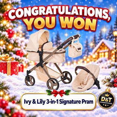 Ivy&Lily 3-In-1 Signature Pram