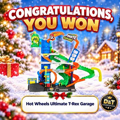 Hot Wheels Ultimate T-Rex Garage
