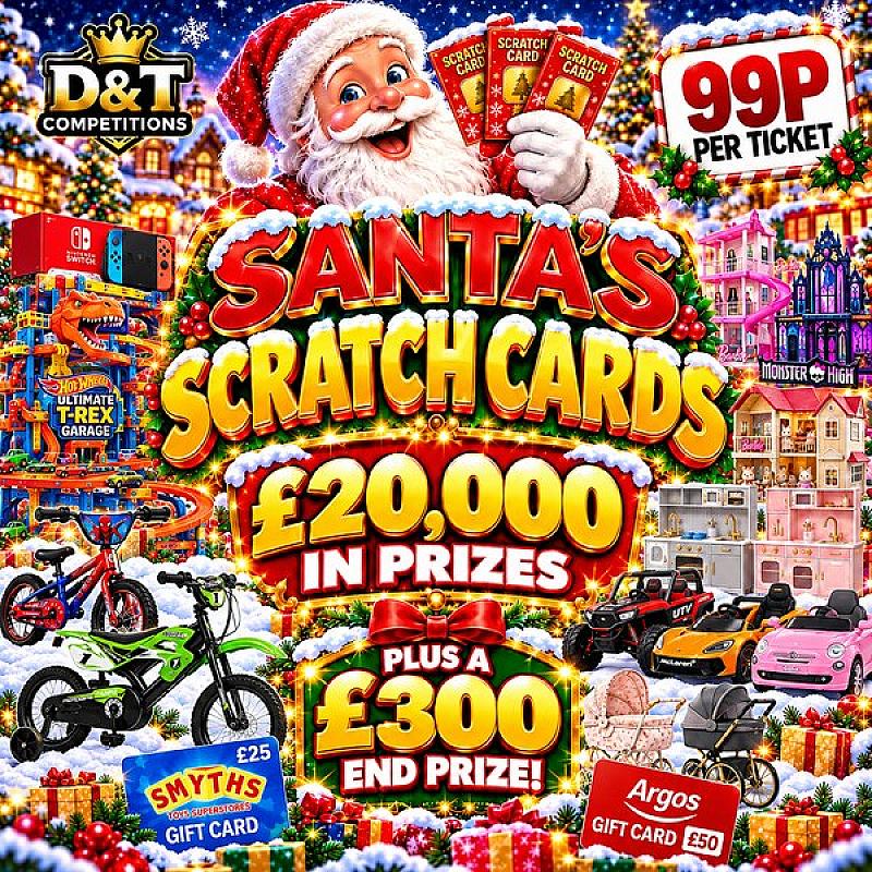 🎅 SANTA'S SCRATCH CARDS 🎄