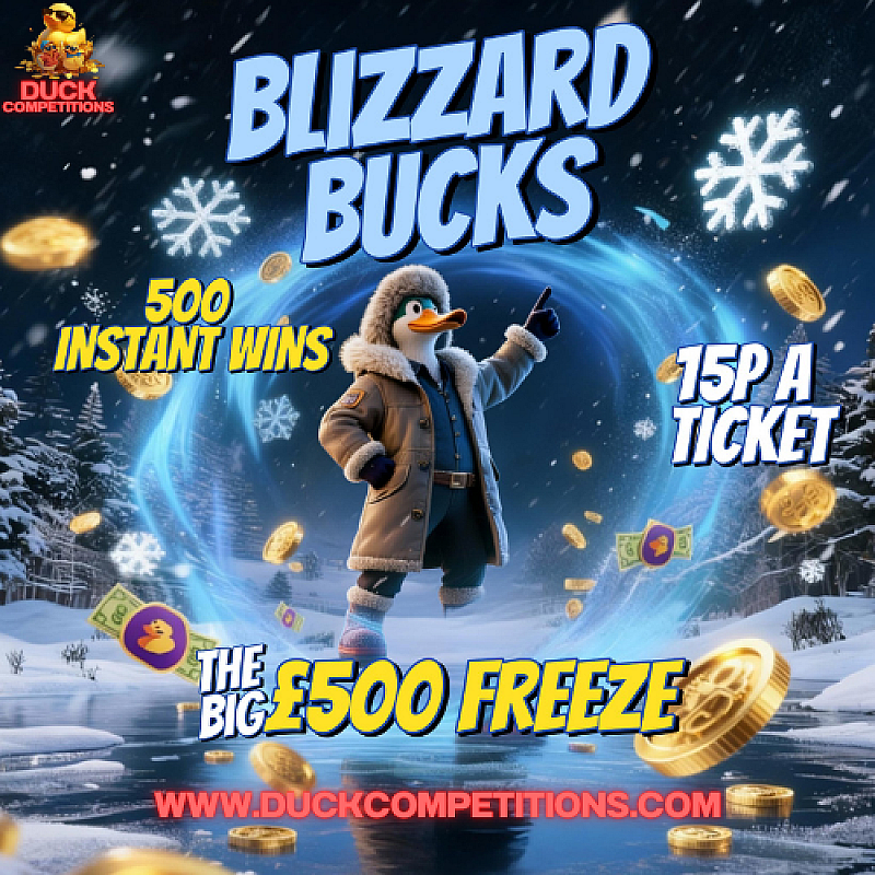 BLIZZARD BUCKS - THE BIG £500 FREEZE