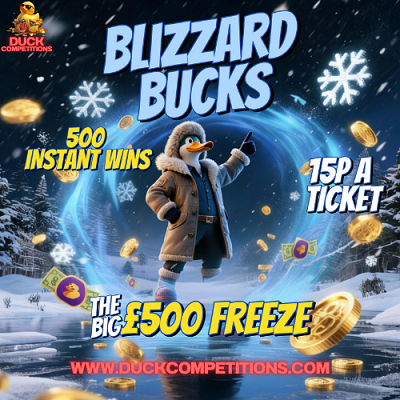 BLIZZARD BUCKS - THE BIG £500 FREEZE
