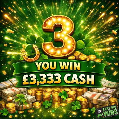 £3,333 CASH 