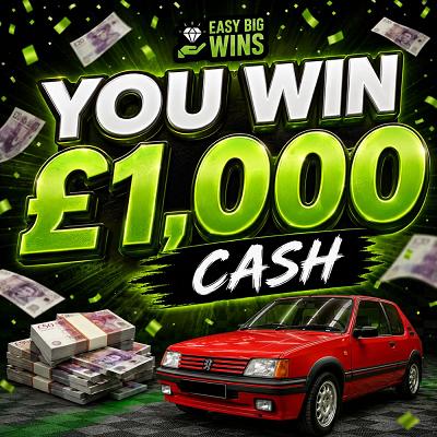 £1,000 CASH 