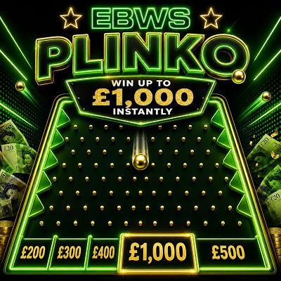 2P  PLINKO - £500 END PRIZE 