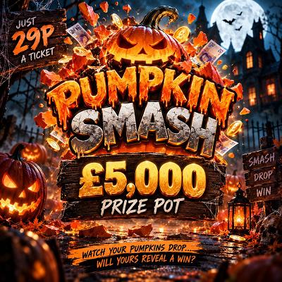 🎃 PUMKIN SMASH - £5,000 PRIZE POT 🎃