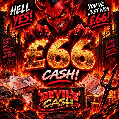 HELL YES! YOU’VE JUST WON £66 🔥