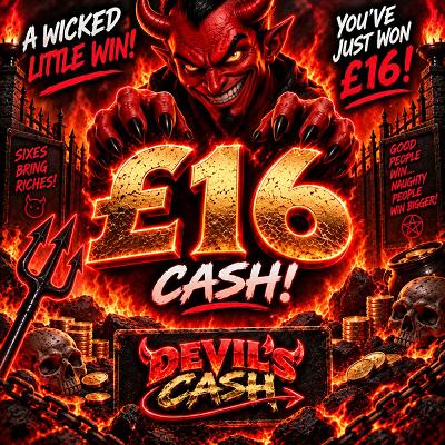 A WICKED LITTLE WIN — £16 🔥