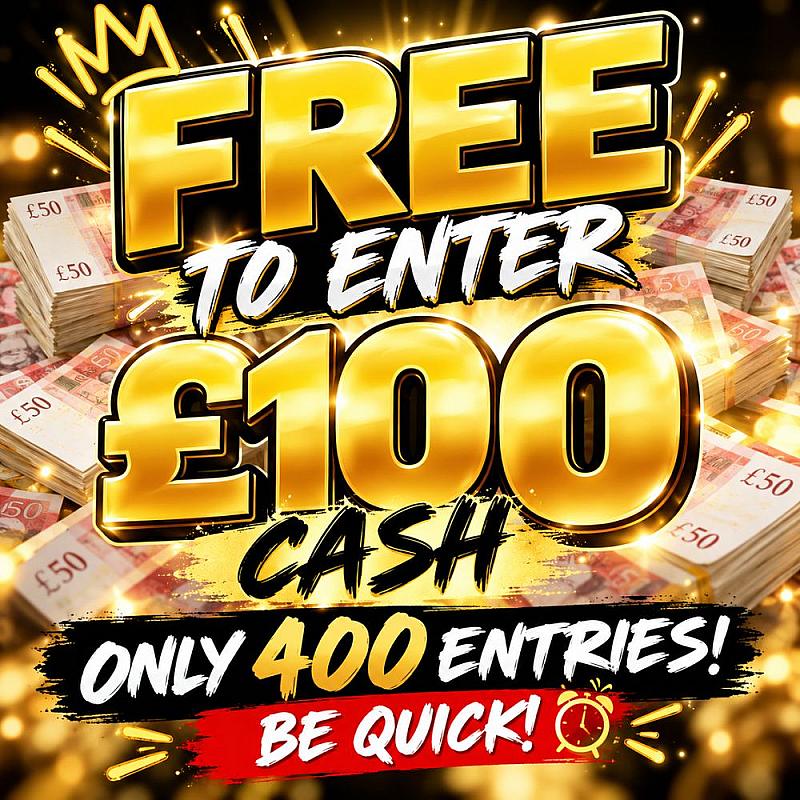FREE £100 CASH - THANK YOU 