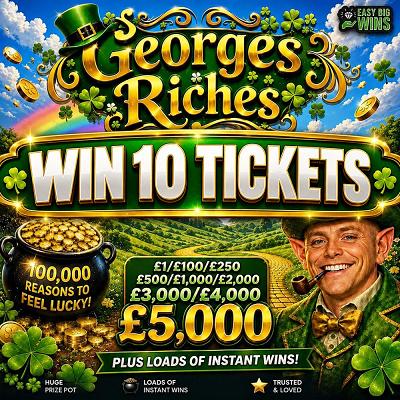 10 TICKETS IN GEORGES RICHES 