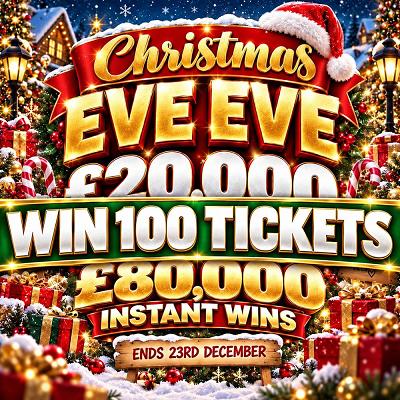 100 TICKETS IN CHRISTMAS EVE, EVE 