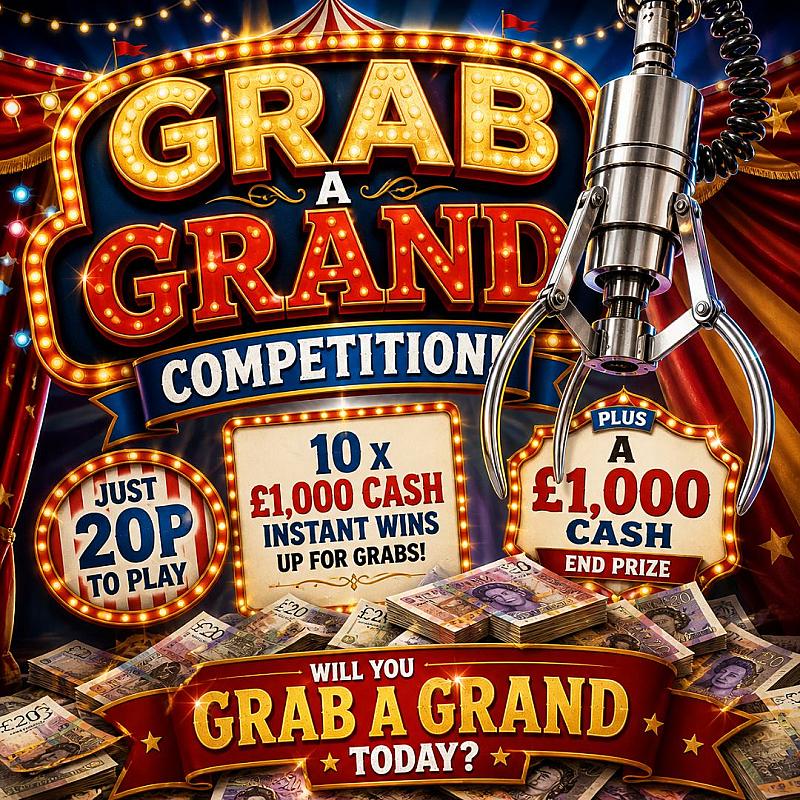 GRAB A GRAND - £1,000 END PRIZE 