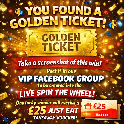 A GOLDEN TICKET 