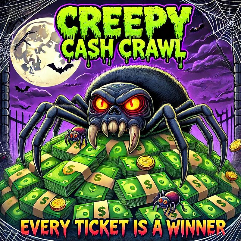 CREEPY CASH CRAWL - EVERY TICKET IS A WINNER INSTANT WIN
