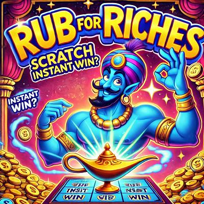 🧞♂️ RUB FOR RICHES 🧞♂️ - SCRATCH INSTANT WIN (AUTODRAW)