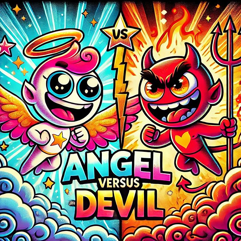 ANGELS VS DEVILS (AUTODRAW)