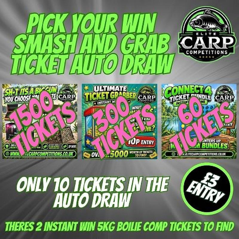 SMASH AND GRAB PICK YOUR WIN TICKET AUTO DRAW#FJJJ