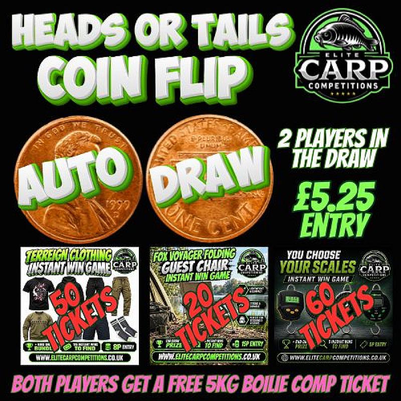 HEADS OR TAILS COIN FLIP AUTO DRAW GAME PL5