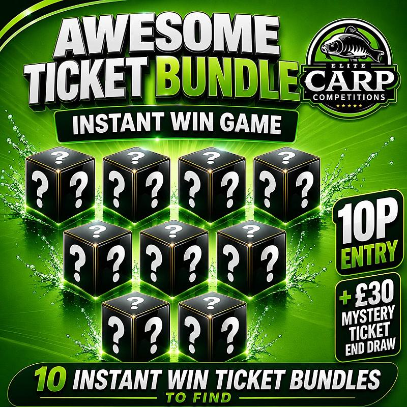 AWESOME TICKET BUNDLE INSTANT WIN GAME + END DRAW#780